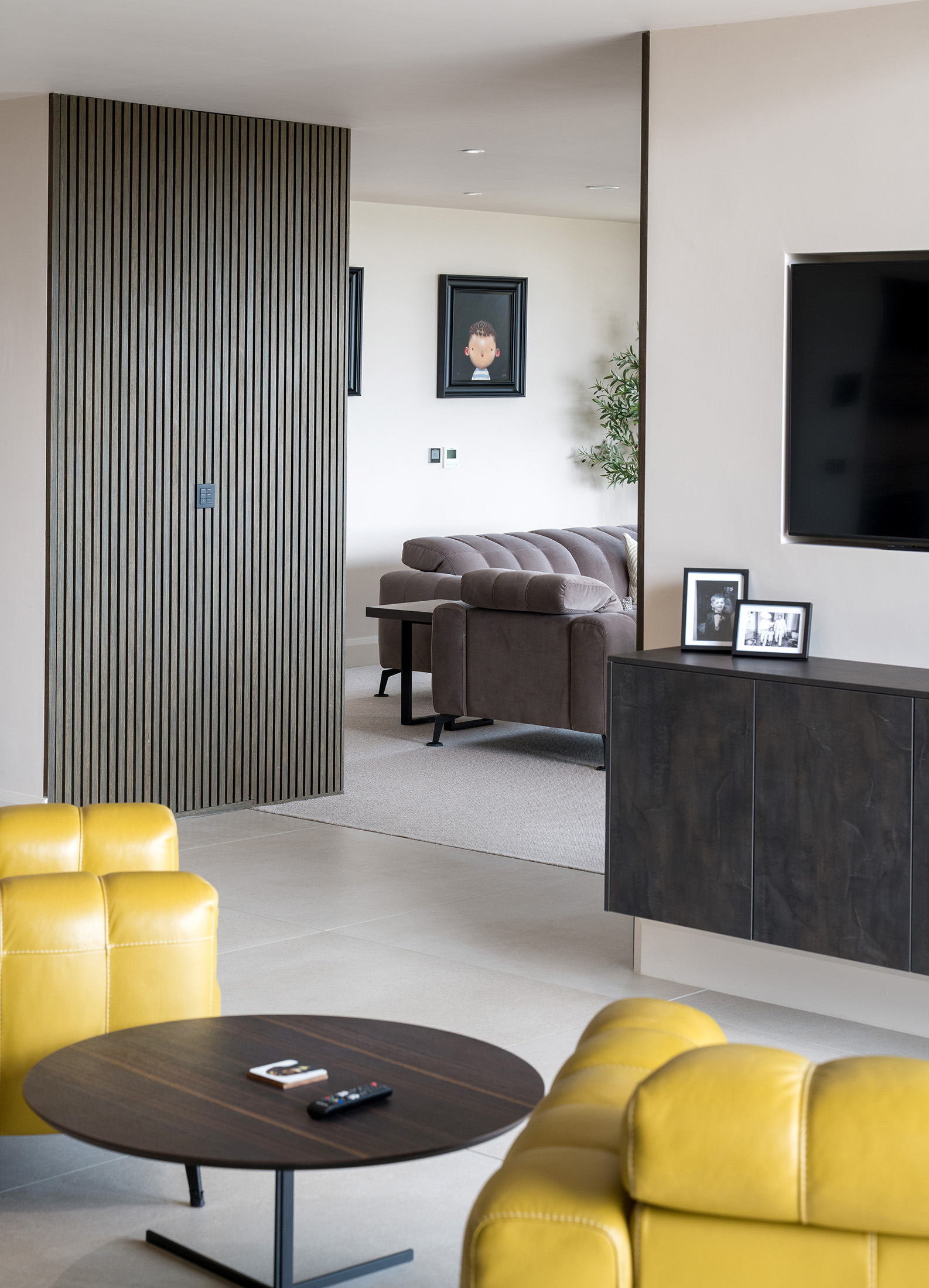 Contemporary interior at Coniston Barn