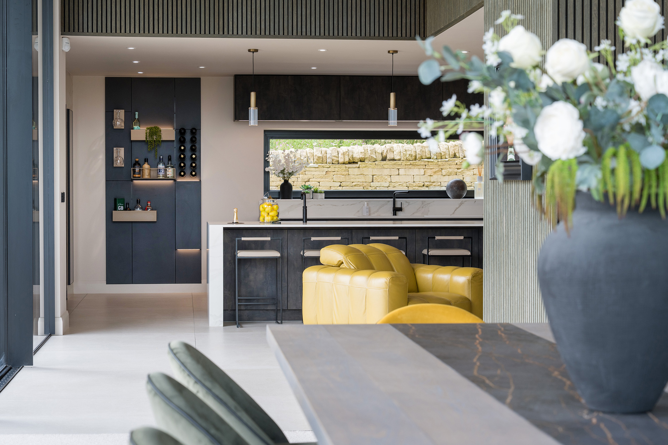 Contemporary kitchen interior at Coniston Barn