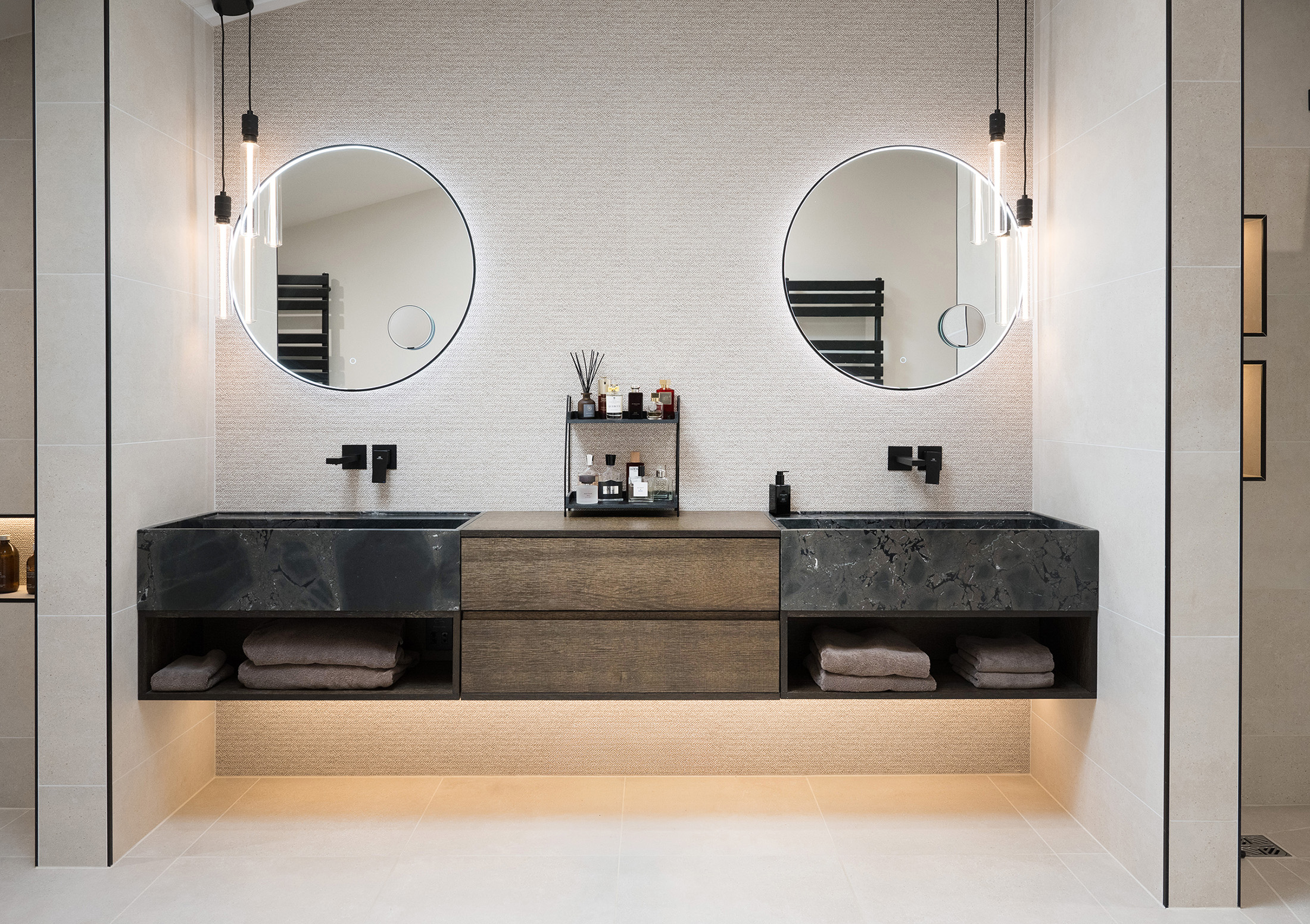 Contemporary bathroom at Coniston Barn