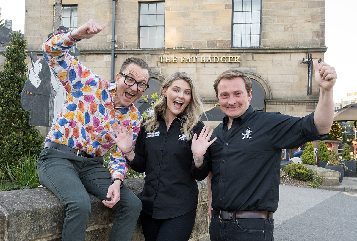 Fat Badger press shot for Hospitality and Tourism Awards