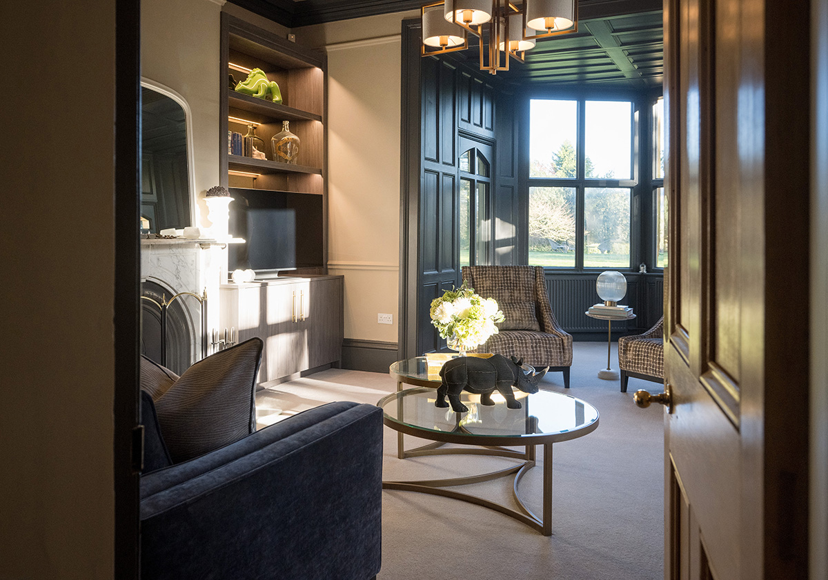 Sun lit lounge