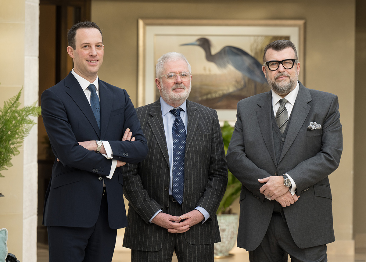 Group shot for a new business launch