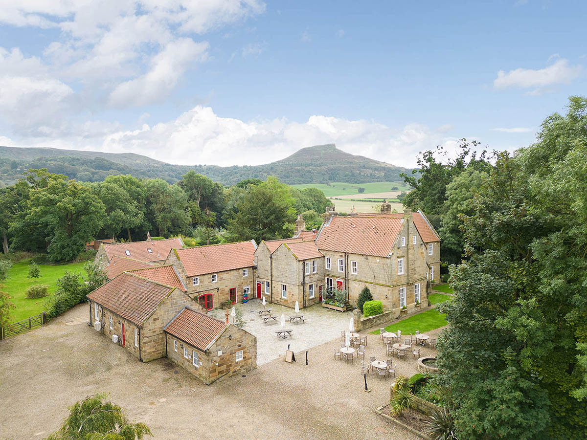 Hotel and restaurant photographed with my drone